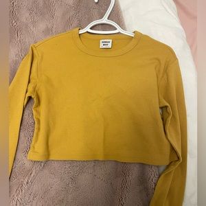 Sunday Best Cropped Waffle Shirt